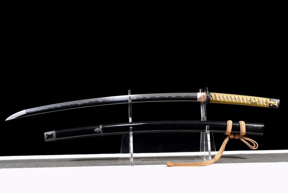 Tamahagane steel katana