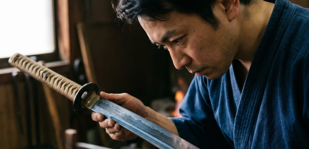 Structure Japanese Sword